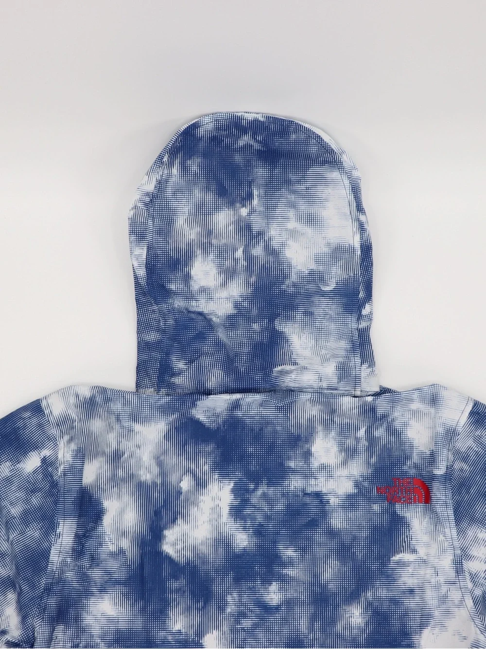 Brand New The North Face Small Men’s Chicago Wind Hooded Jacket Blue Grey